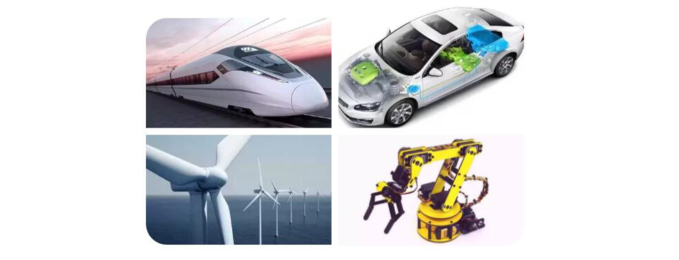 高鐵、新能源汽車、風力發(fā)電、機器人、5G基站用IGBT模塊 